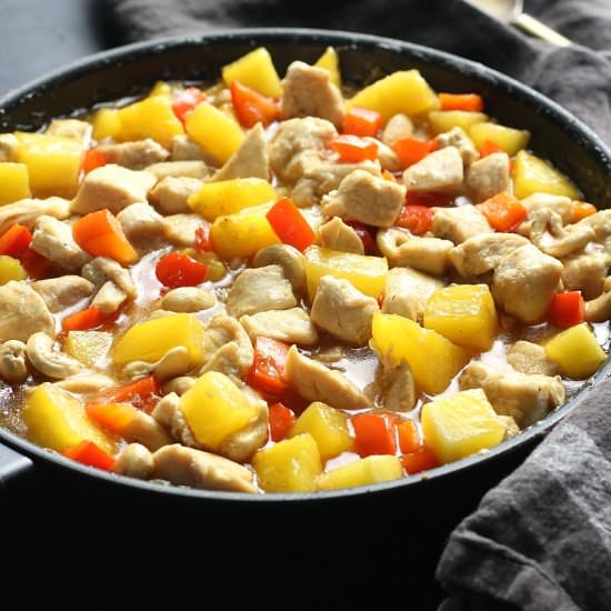 Chinese Pineapple Chicken - Recipe photo by Garden in the kitchen