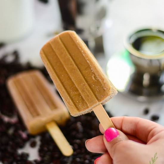 Cafe con Leche Paletas - Recipe photo by senseandedibility