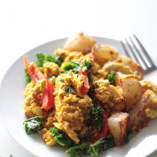BEST Tofu Scramble - Recipe photo by pasta-based