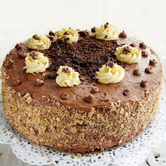 Polish cake with cream - Recipe photo by Izaa