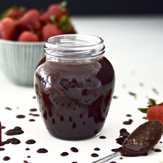 Healthy Chocolate Sauce - Recipe photo by Pure and Simple Nourishment