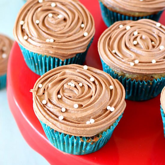 Eggless Marble Cupcakes - Recipe photo by ruchiskitchen
