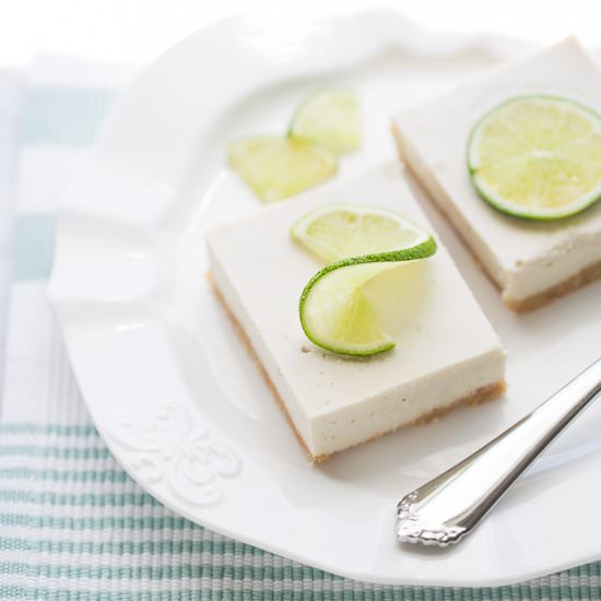 Vegan Key Lime Pie Bars - Recipe photo by meaningfuleats