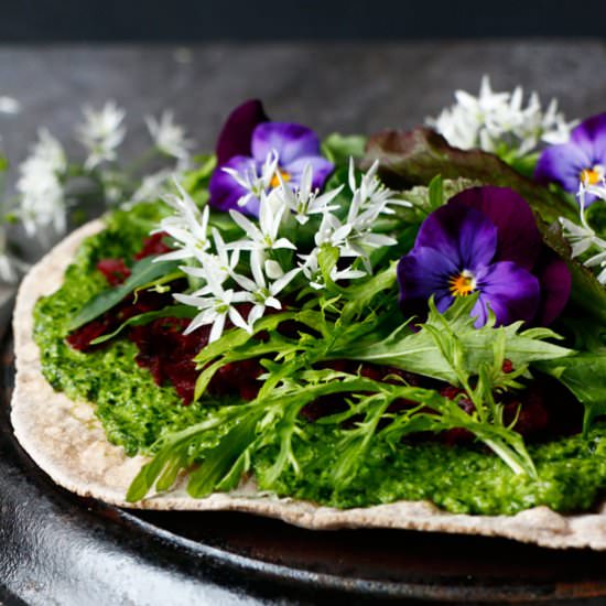 Buckwheat Teff Pizza - Recipe photo by nirvanacakery