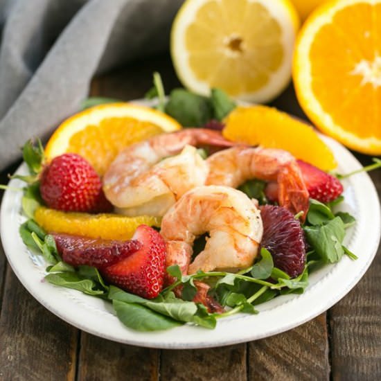 Shrimp and Orange Salad - Recipe photo by thatskinnychickcanbake