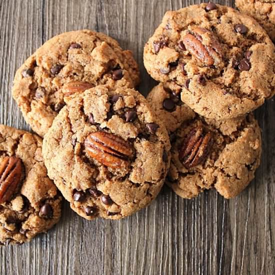 Chocolate Pecan Cookies - Recipe photo by cravethegood