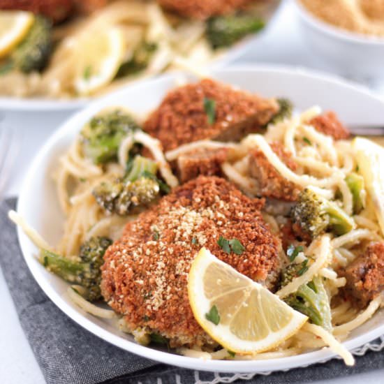 Vegan Seitan Chicken-Style Cutlets - Recipe photo by pasta-based