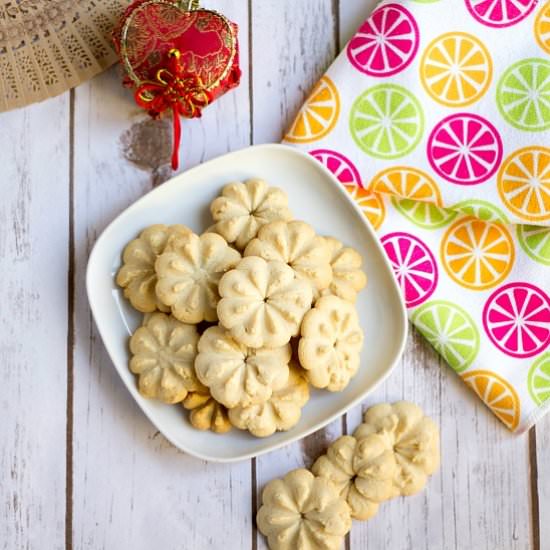 Chinese Butter Cookies - Recipe photo by srividhya