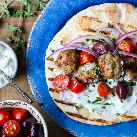 Greek Meatballs – Keftedes - Recipe photo by the food blog