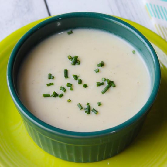 Potato Leek Soup - Recipe photo by AwesomeWomanProject