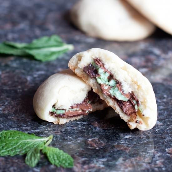 Andes Stuffed Sugar Cookies - Recipe photo by servedfromscratch
