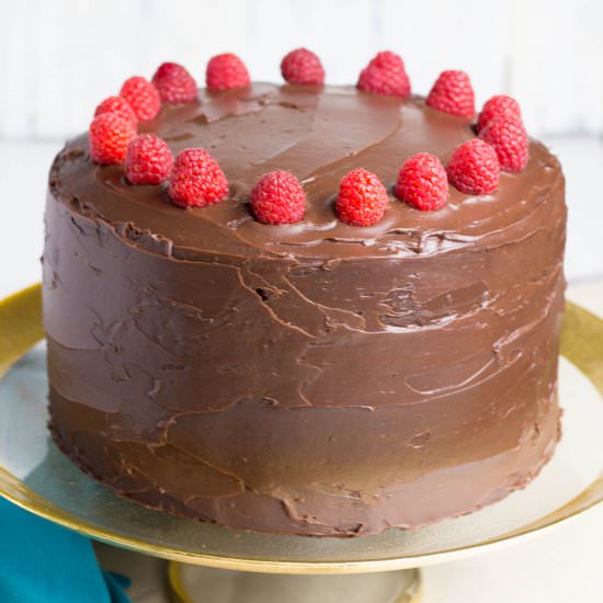 Chocolate Devil’s Food Cake - Recipe photo by Veronikas Kitchen