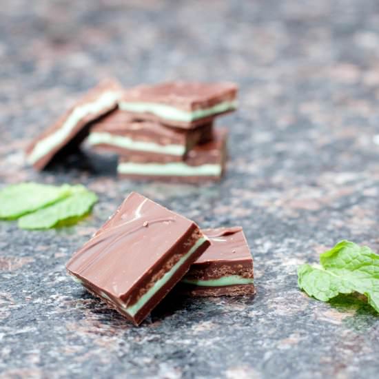 Homemade Andes Mints - Recipe photo by servedfromscratch