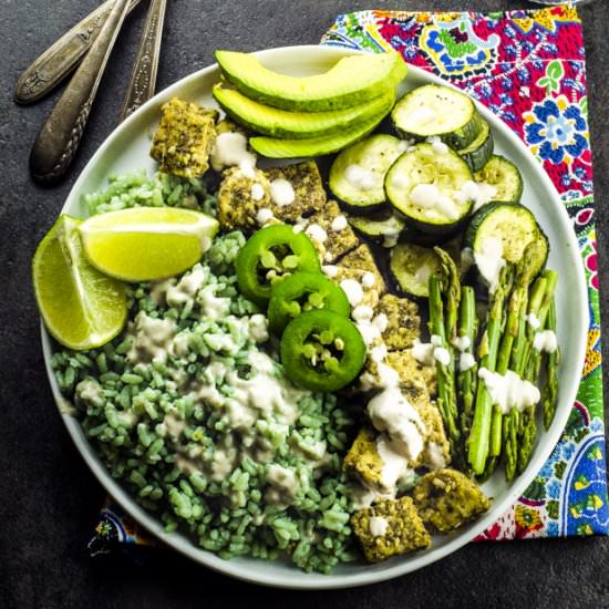 Bamboo Rice Spring Green Bowl - Recipe photo by May I have that recipe