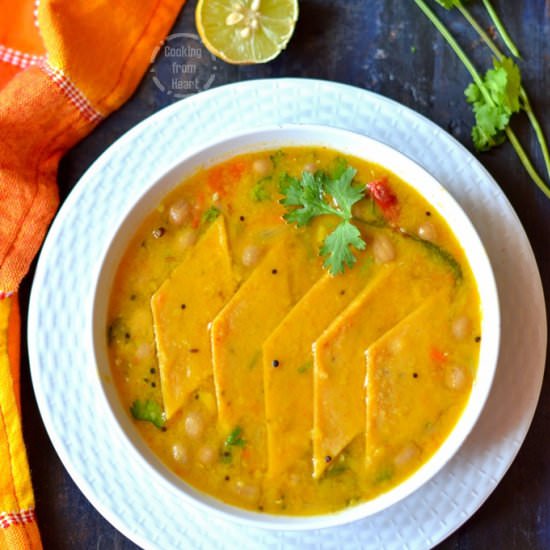 Dal Dhokli - Recipe photo by ch_cooks