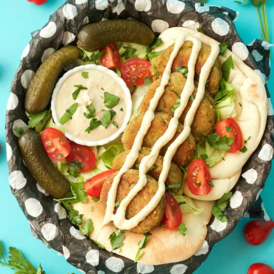 Easy Vegan Falafel - Recipe photo by lovingitvegan