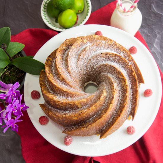 Vanilla Chocolate Bundt Cake - Recipe photo by tiffanybendayan