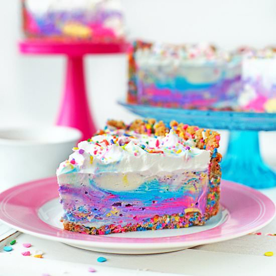 Unicorn Pie Sprinkle Crust - Recipe photo by TheSugarSandBox