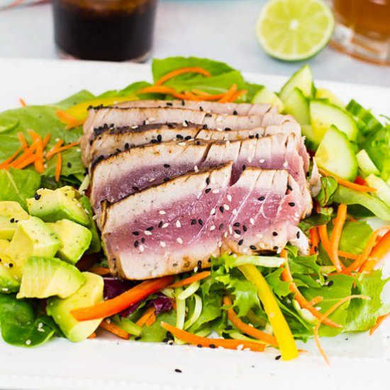 Seared Ahi Salad - Recipe photo by Joy In Every Season