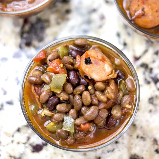 Baked Bean and Sausage Stew - Recipe photo by tastefullyeclectic