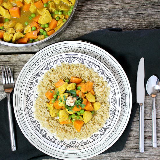 Chicken & Sweet Potato Curry - Recipe photo by happihomemade