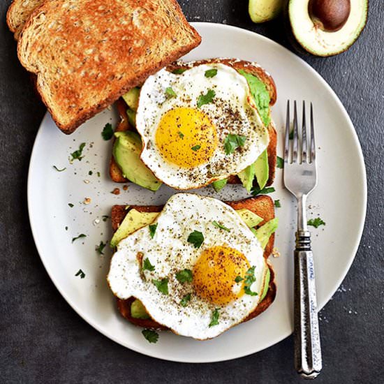 Avocado Egg Toast - Recipe photo by pepperdelight