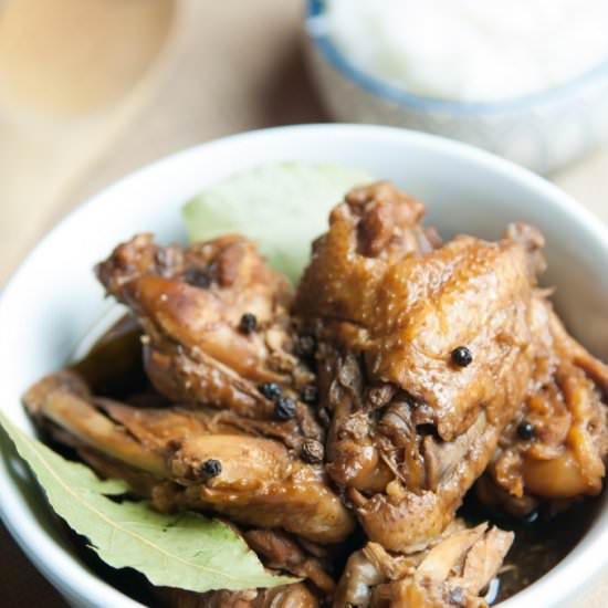 Filipino Chicken Adobo - Recipe photo by tabithatalksfood