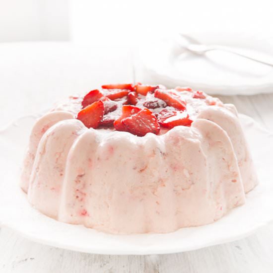 Strawberry pudding - Recipe photo by Andrea Janssen
