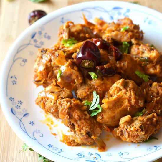 20 Minute red chicken - Recipe photo by Shamlyn Fernandes