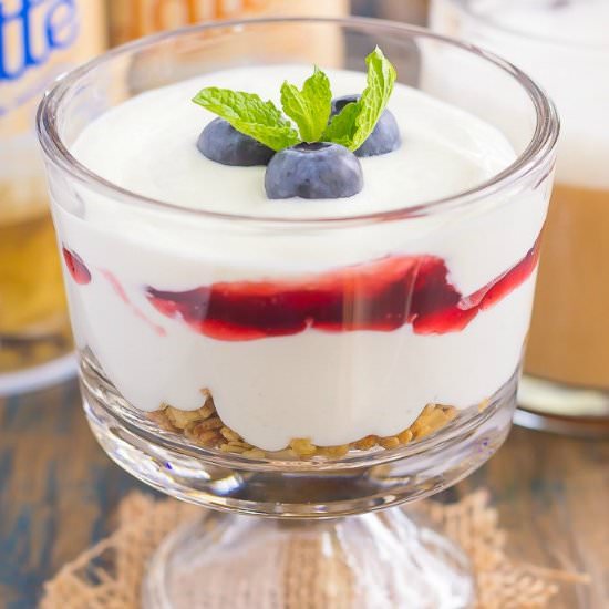 Cheesecake Breakfast Parfait - Recipe photo by pumpkinnspice