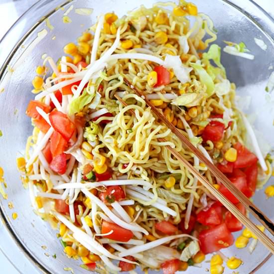 Ramen Noodle Salad - Recipe photo by misspickledplum