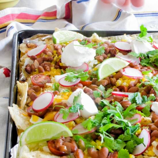 Loaded Cauliflower Nachos - Recipe photo by percolatekitchen