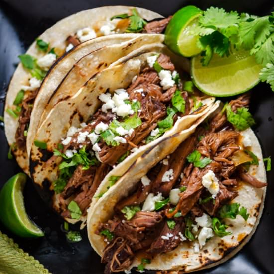 Slow Cooker Ancho Coffee Beef - Recipe photo by MorganHosttheToast