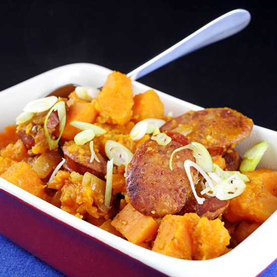 Chorizo and Sweet Potato Casserole - Recipe photo by paleocrashcourse