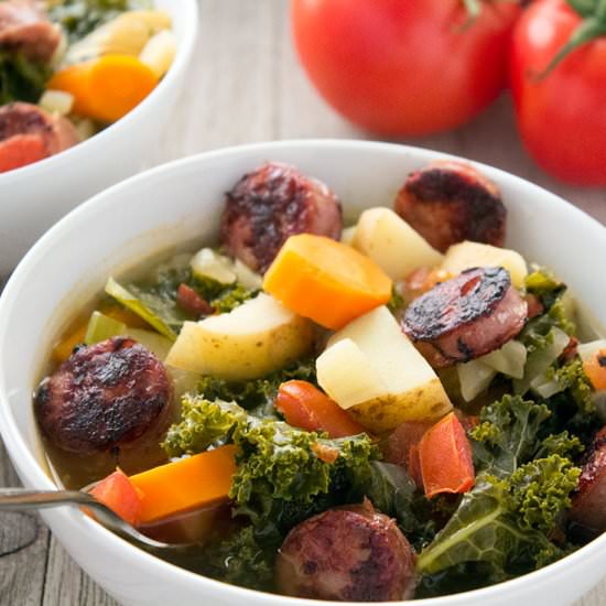 Sausage, Kale, & Potato Soup - Recipe photo by thefoodieeats