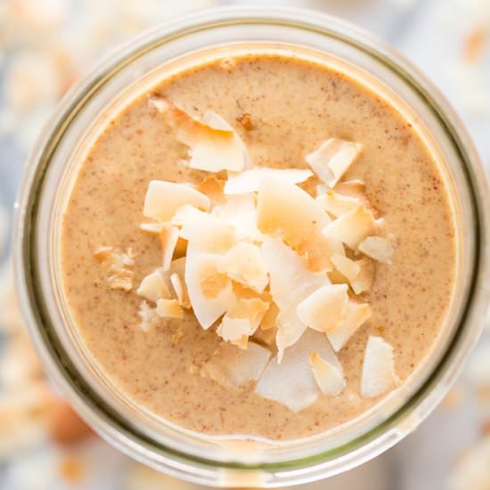 Toasted Coconut Almond Butter - Recipe photo by foxandbriar