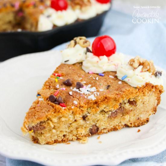 Chocolate Chip Cookie Skillet - Recipe photo by amandascookin