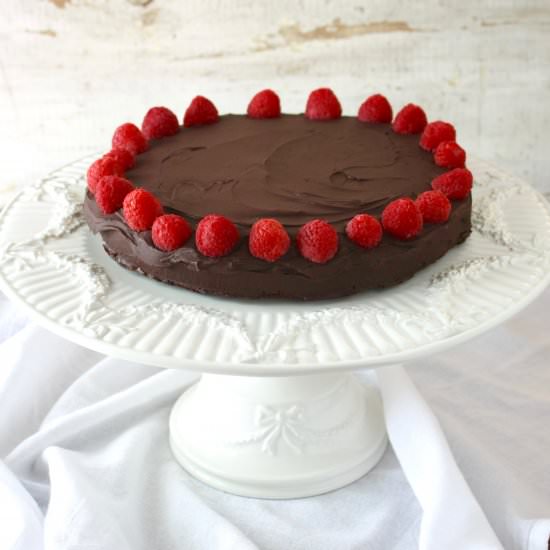 Chocolate Raspberry Almond Torte - Recipe photo by marilenaskitchen