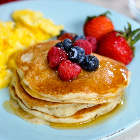 Fluffy Cream of Wheat Pancakes - Recipe photo by Thesweetandsourbaker