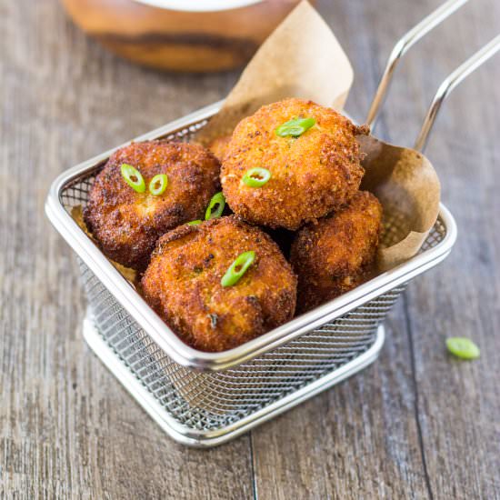 Southwest Potato Croquettes - Recipe photo by Take Two Tapas