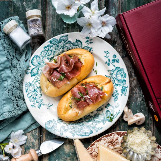 Baked Egg Boats - Recipe photo by supergoldenbakes