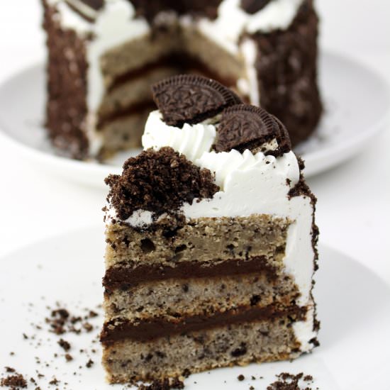 Cookies & Cream & Custard Cake - Recipe photo by GretchensBakery