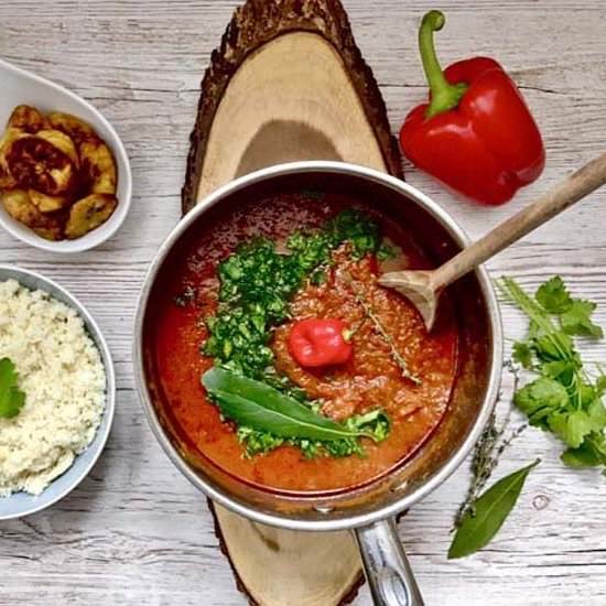 Authentic Nigerian Beef Stew - Recipe photo by Justina Elumeze