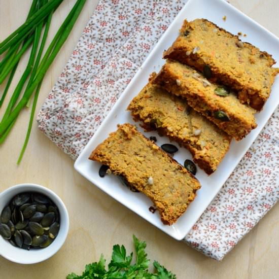 Lentil and Bake Root Veggies Loaf - Recipe photo by planetasmaku