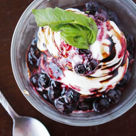 Mascarpone Ice Cream Sundae - Recipe photo by healthyharvest