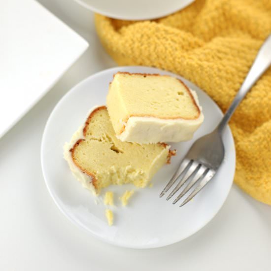 Low Carb Lemon Pound Cake - Recipe photo by Seasonly Creations
