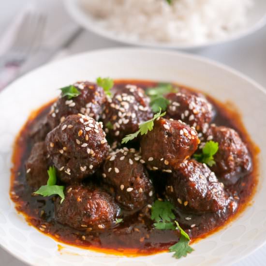 Mongolian Meatballs Recipe - Recipe photo by VeenaAzmanov