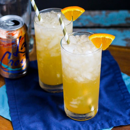 Orange Creamsicle Crush Cocktail - Recipe photo by anerdcooks