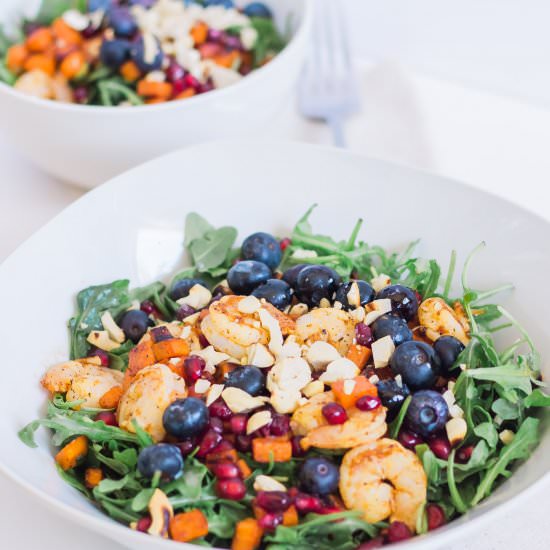 Chili Lime Shrimp Salad - Recipe photo by herheartandtable