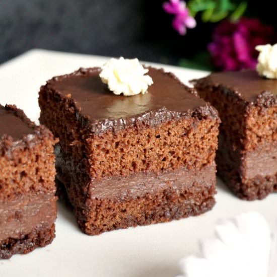 Chocolate Cake with Nutella Filling - Recipe photo by mygorgeousrecipes